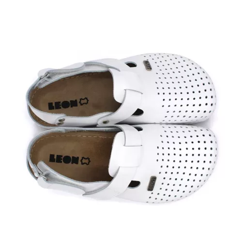 LEON Comfort férfi bőr szandál 701