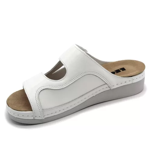 LEON Comfort női bőr papucs 5010