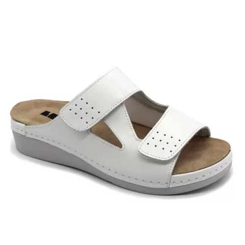 LEON Comfort női bőr papucs 5010