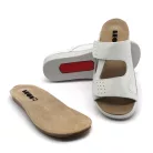 LEON Comfort női bőr papucs 5010