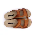 LEON Comfort női bőr papucs 5010