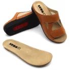 LEON Comfort női bőr papucs 5010