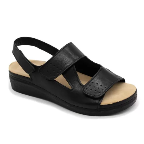 LEON Comfort női bőr szandál 5020