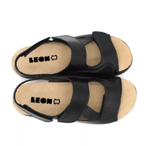 LEON Comfort női bőr szandál 5020