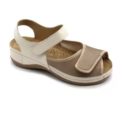 LEON Comfort női bőr szandál 934