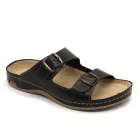 LEON Comfort férfi bőr papucs 702