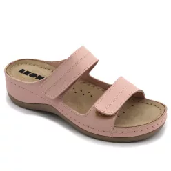 LEON Comfort női bőr papucs 907