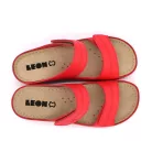 LEON Comfort női bőr papucs 907