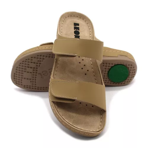 LEON Comfort női bőr papucs 954