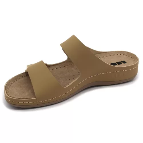 LEON Comfort női bőr papucs 954