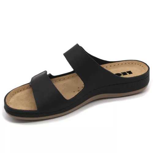 LEON Comfort női bőr papucs 954