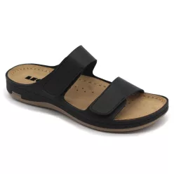 LEON Comfort női bőr papucs 954