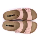 LEON Comfort női bőr papucs 955