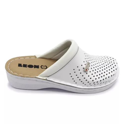 LEON Comfort női bőr klumpa V262