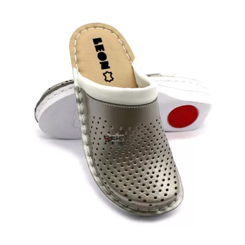 LEON Comfort női bőr klumpa V262