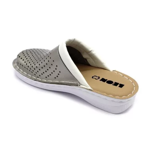 LEON Comfort női bőr klumpa V262