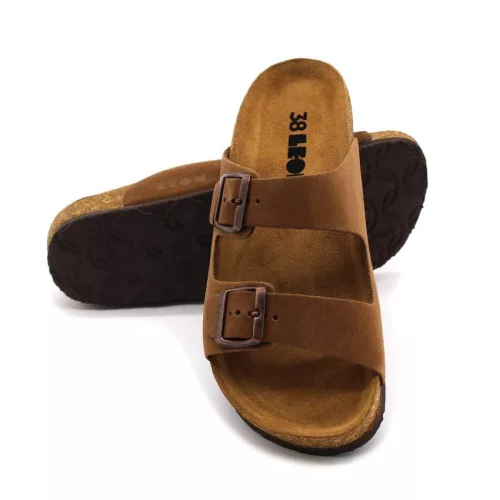LEON Comfort női bőr papucs 4010