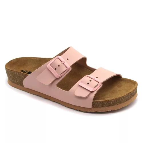 LEON Comfort női bőr papucs 4010