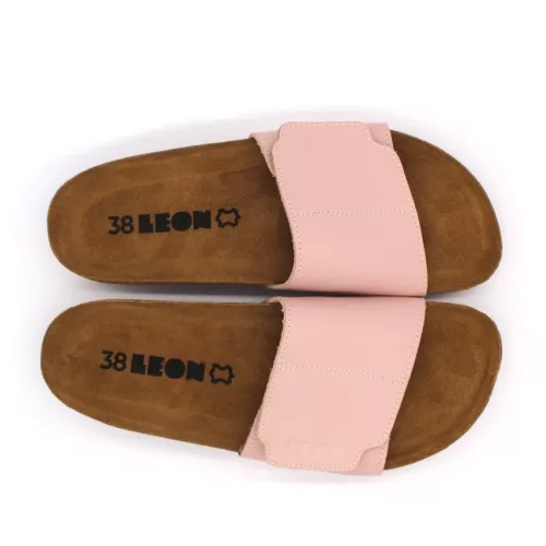 LEON Comfort női bőr papucs 4022