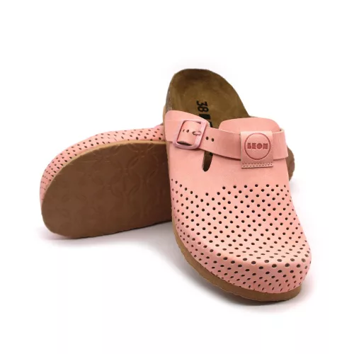 LEON Comfort női bőr klumpa 4250