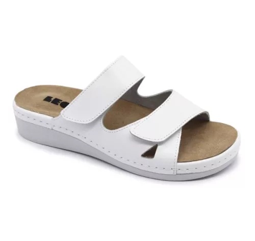 LEON Comfort női bőr papucs 5011