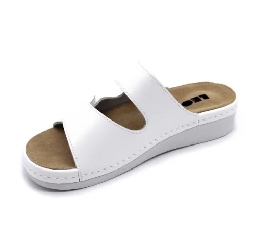 LEON Comfort női bőr papucs 5011