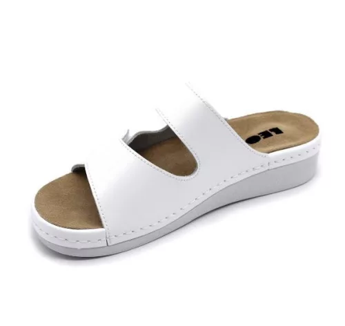 LEON Comfort női bőr papucs 5011