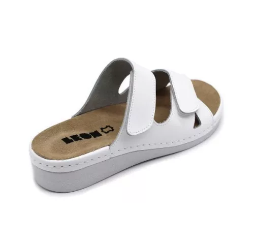 LEON Comfort női bőr papucs 5011