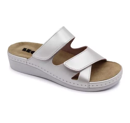 LEON Comfort női bőr papucs 5011
