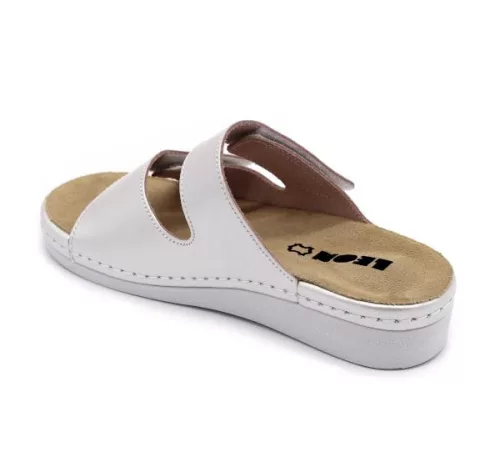 LEON Comfort női bőr papucs 5011