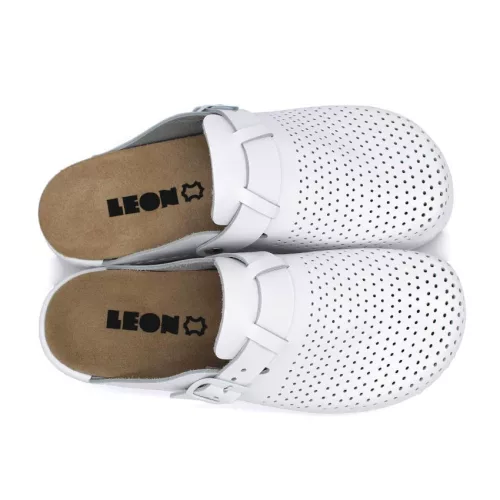 LEON Comfort női bőr klumpa 5001