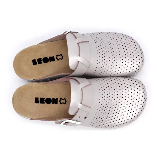 LEON Comfort női bőr klumpa 5001