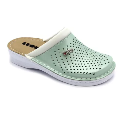 LEON Comfort női bőr klumpa V262