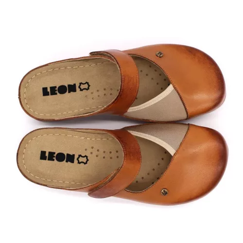 LEON Comfort női bőr klumpa 953