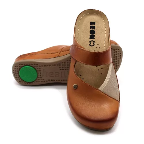 LEON Comfort női bőr klumpa 953