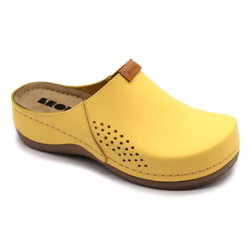 LEON Comfort női bőr klumpa 930