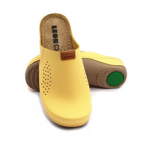 LEON Comfort női bőr klumpa 930