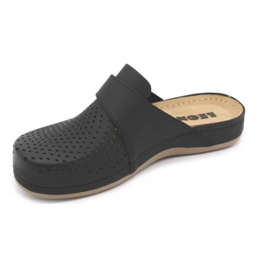 LEON Comfort női bőr klumpa 970