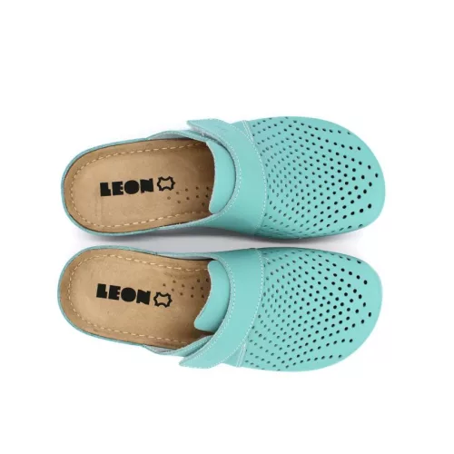 LEON Comfort női bőr klumpa 970