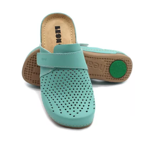 LEON Comfort női bőr klumpa 970