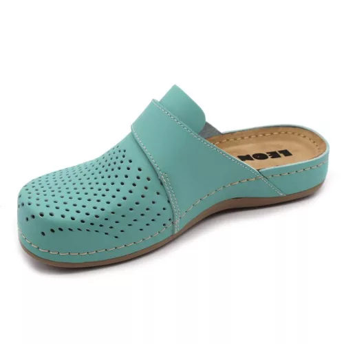 LEON Comfort női bőr klumpa 970