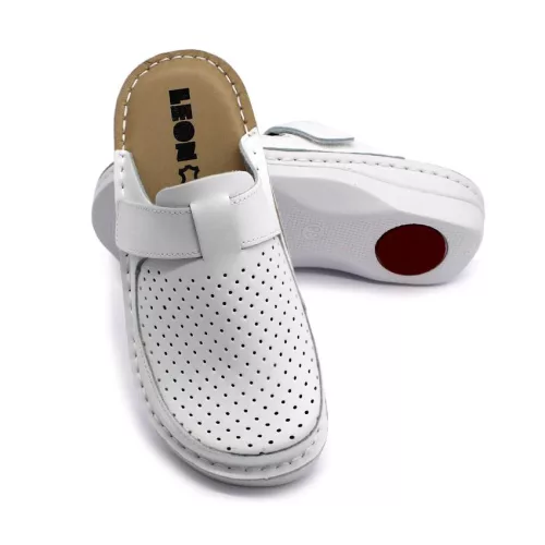 LEON Comfort női bőr klumpa V263