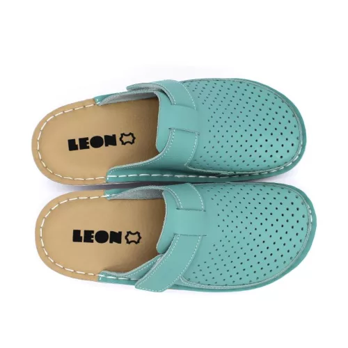 LEON Comfort női bőr klumpa V263