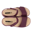 LEON Comfort női bőr szandál 2024