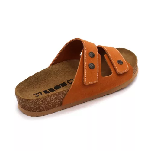LEON Comfort női bőr papucs 4050