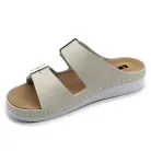 LEON Comfort női bőr papucs 5012