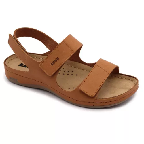 LEON Comfort női bőr szandál 966