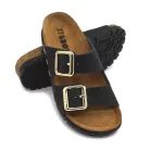 LEON Comfort női bőr papucs 6010