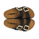 LEON Comfort női bőr papucs 6010