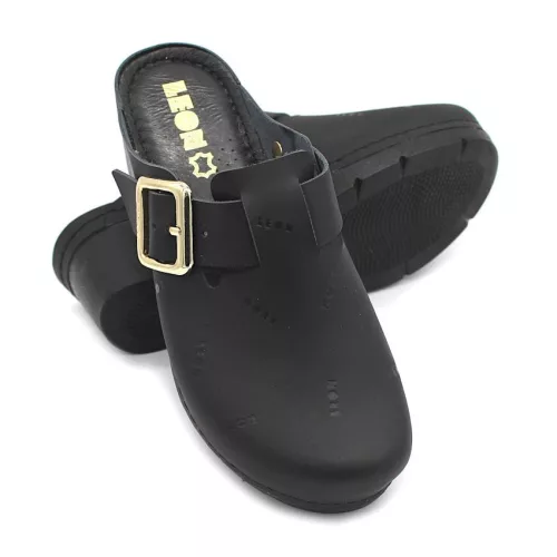 LEON Comfort női bőr klumpa 1024